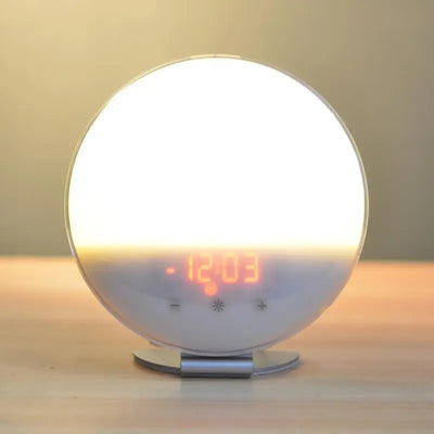 Sunrise Wake Up Alarm Clock 7 Colors FM Radio