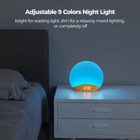 Sunrise Alarm Clock White Noise Sound Machine
